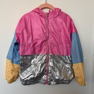 Kids lightweight jacket. 4-5 years old colorful